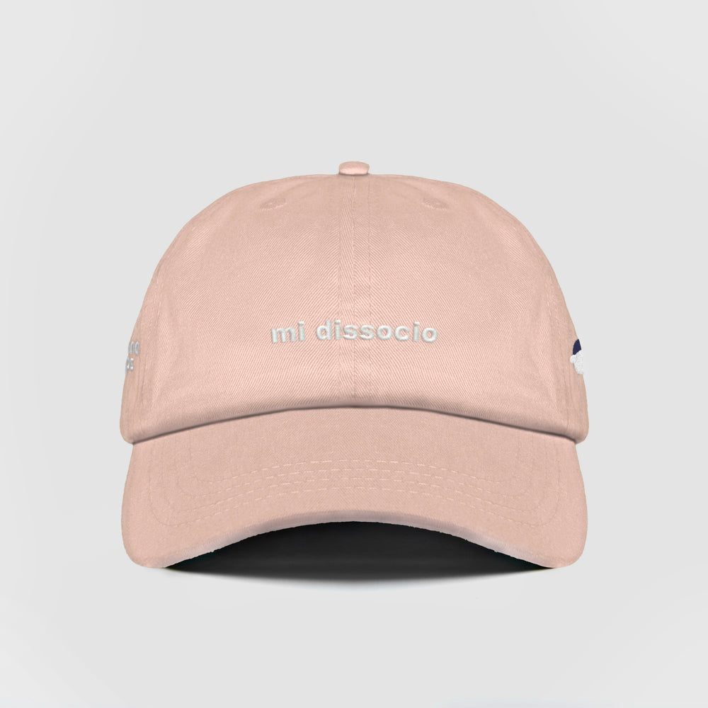 Cappellino in cotone ''mi dissocio''