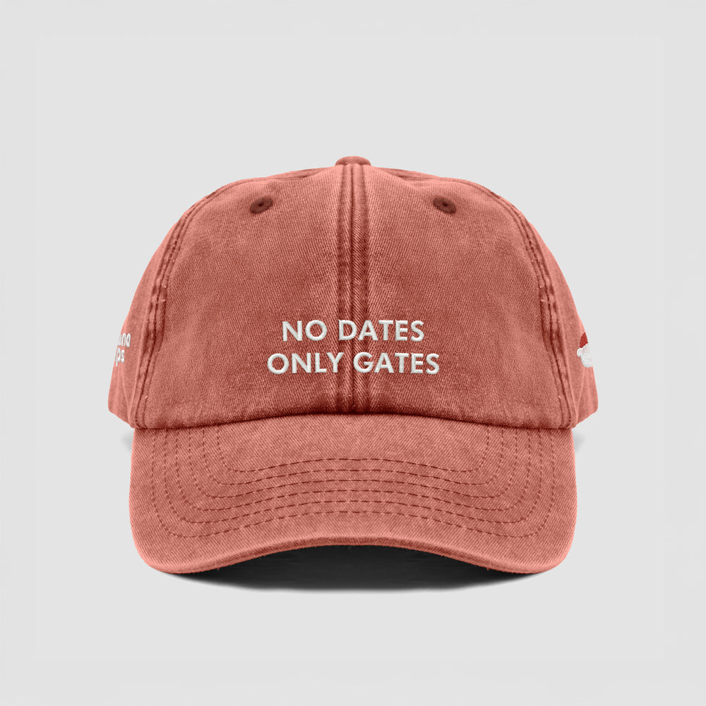 Cappellino vintage ''NO DATES ONLY GATES''