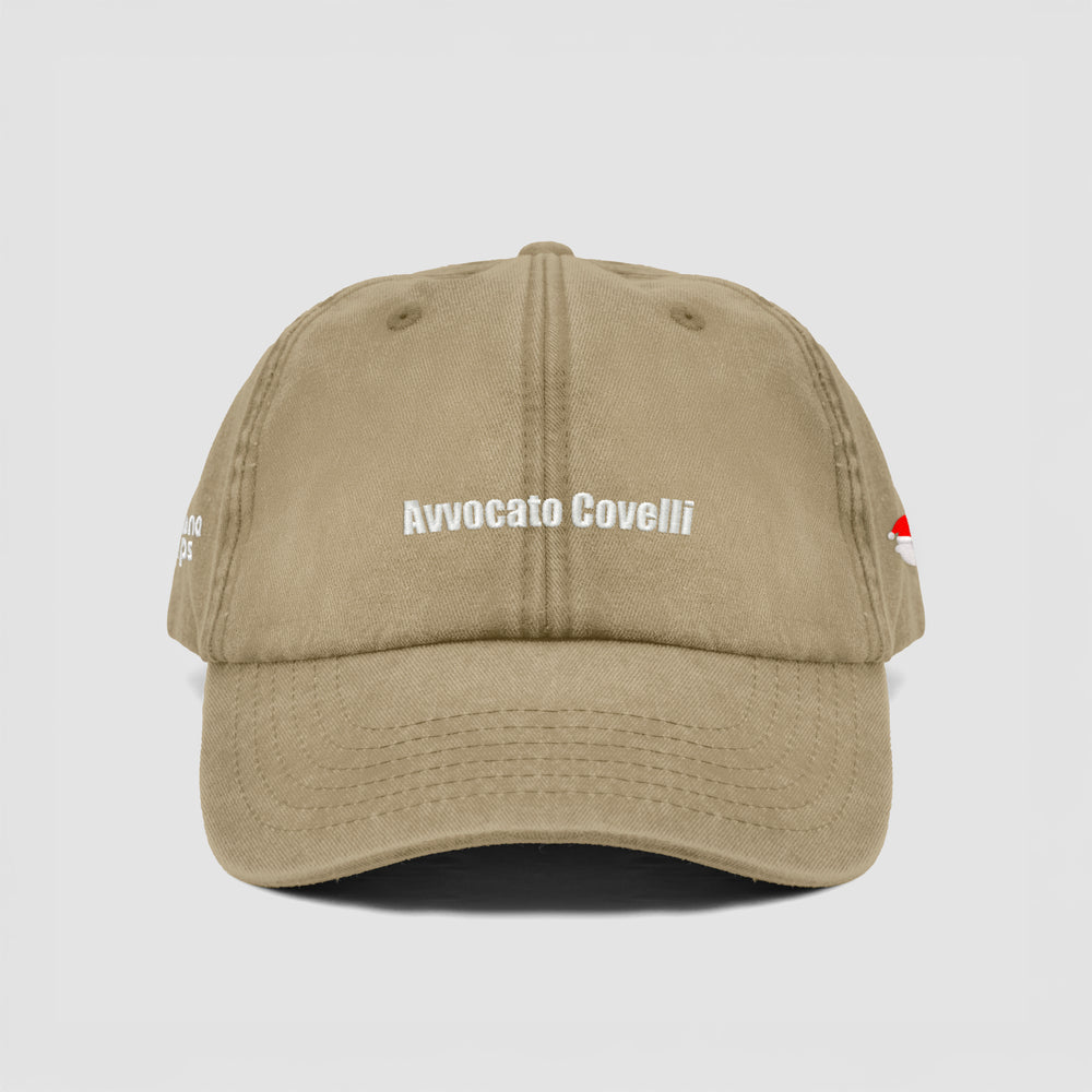 Cappellino vintage "Avvocato Covelli"