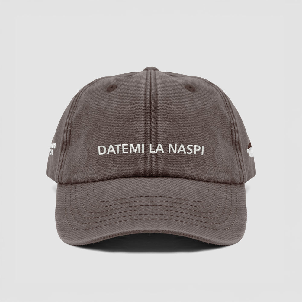 Cappellino vintage ''DATEMI LA NASPI''