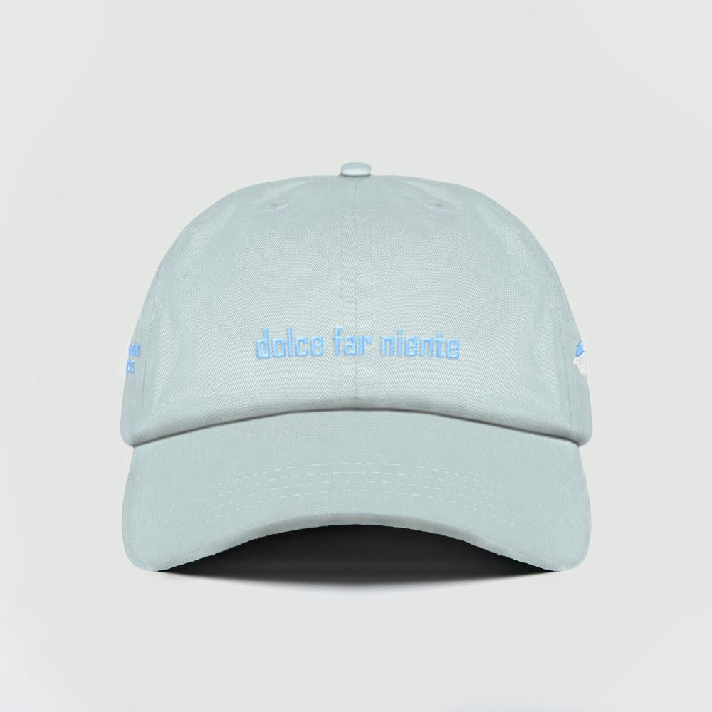 Cappellino in cotone "dolce far niente"