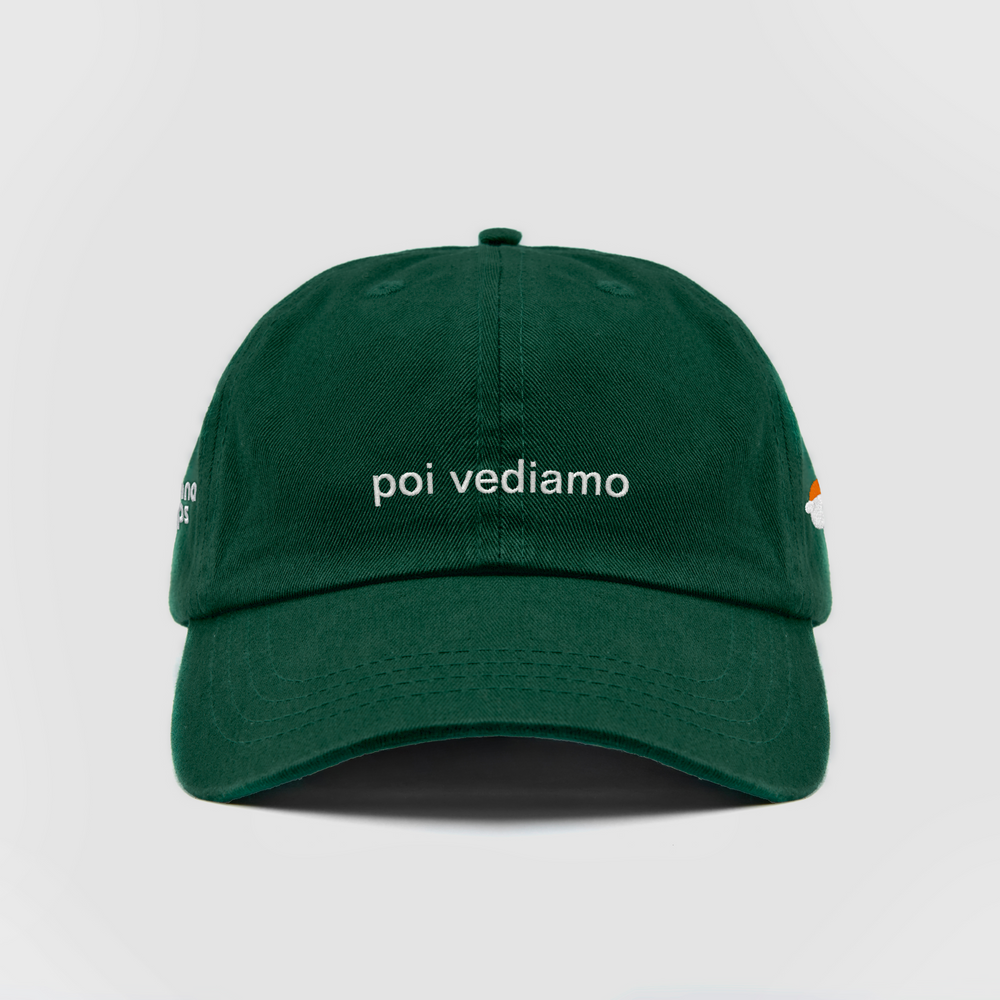 Cappellino "poi vediamo"