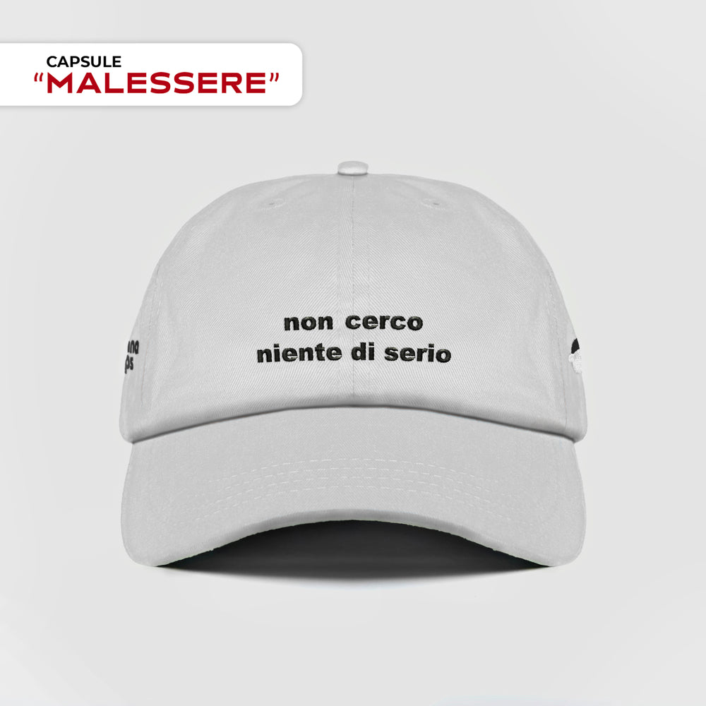 Cappellino "non cerco niente di serio"