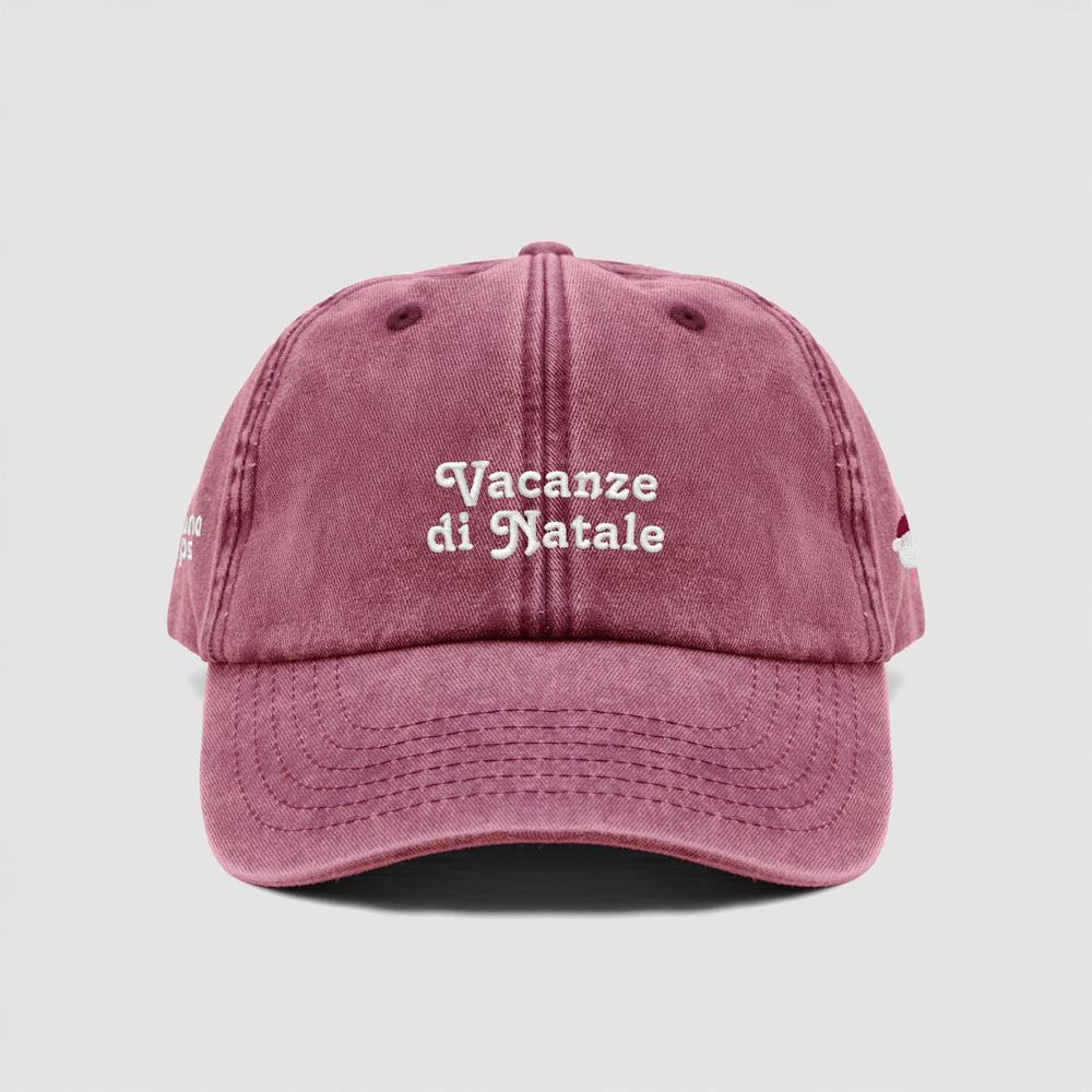 Cappellino vintage ''Vacanze di Natale''