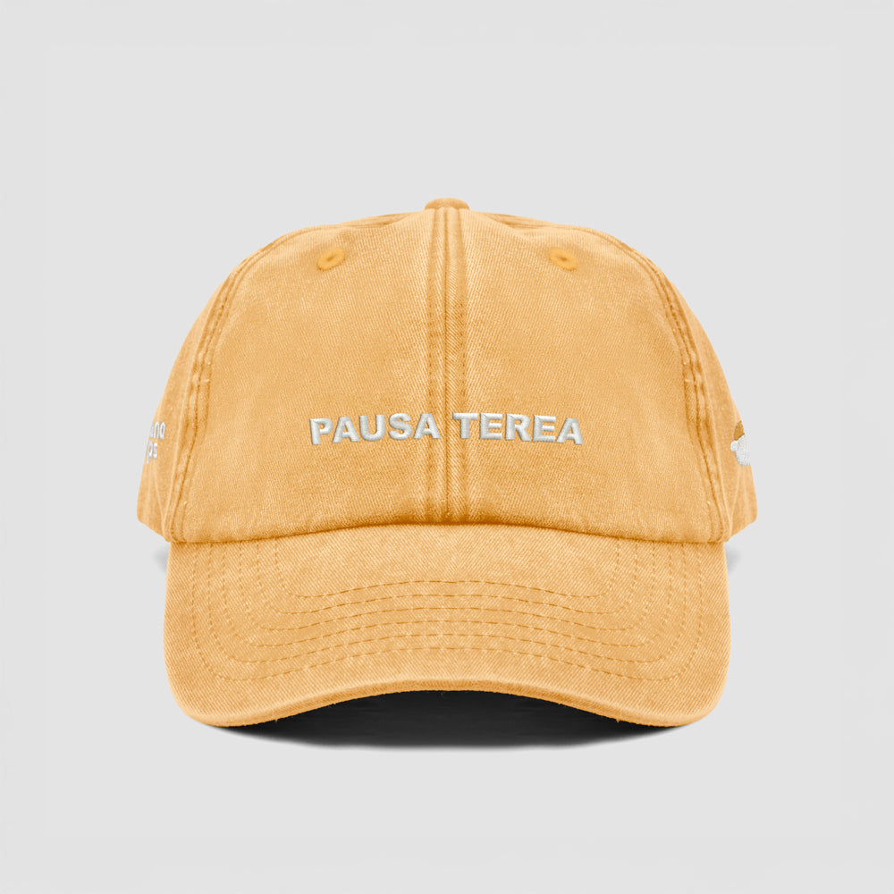 Cappellino vintage ''Pausa Terea''