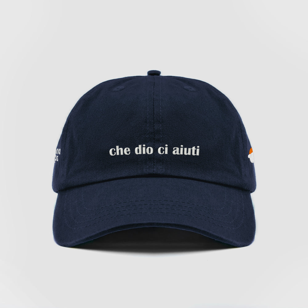 Cappellino "che dio ci aiuti"