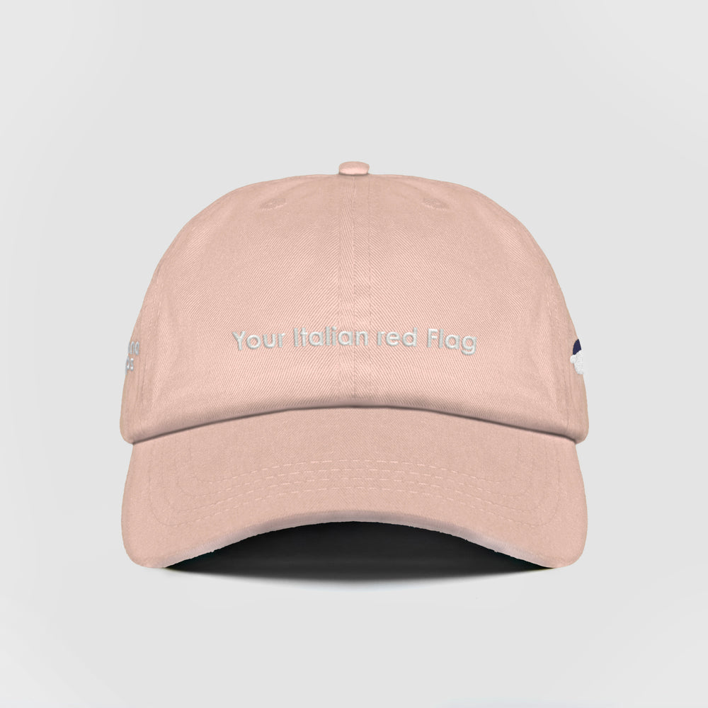 Cappellino "Your Italian red Flag"