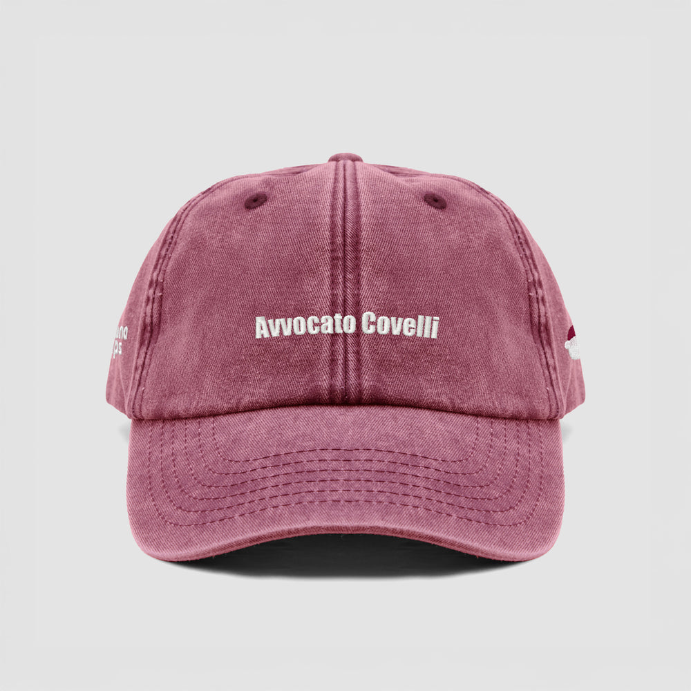 Cappellino vintage "Avvocato Covelli"