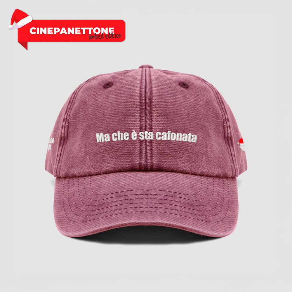 Cappellino vintage "Ma che è sta cafonata"