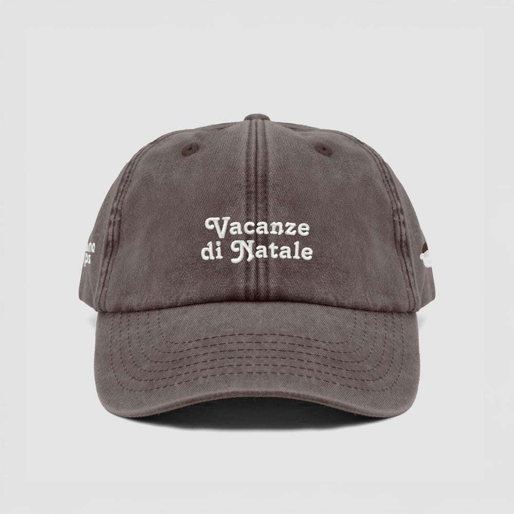 Cappellino vintage ''Vacanze di Natale''