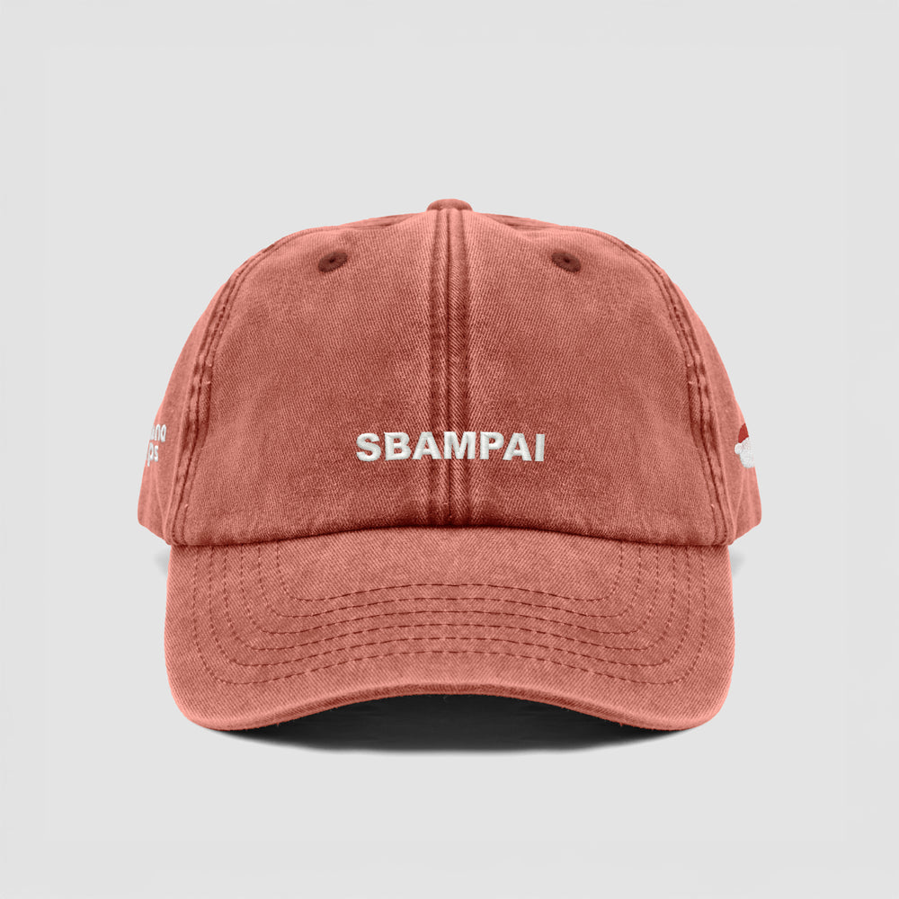 Cappellino vintage ''SBAMPAI''