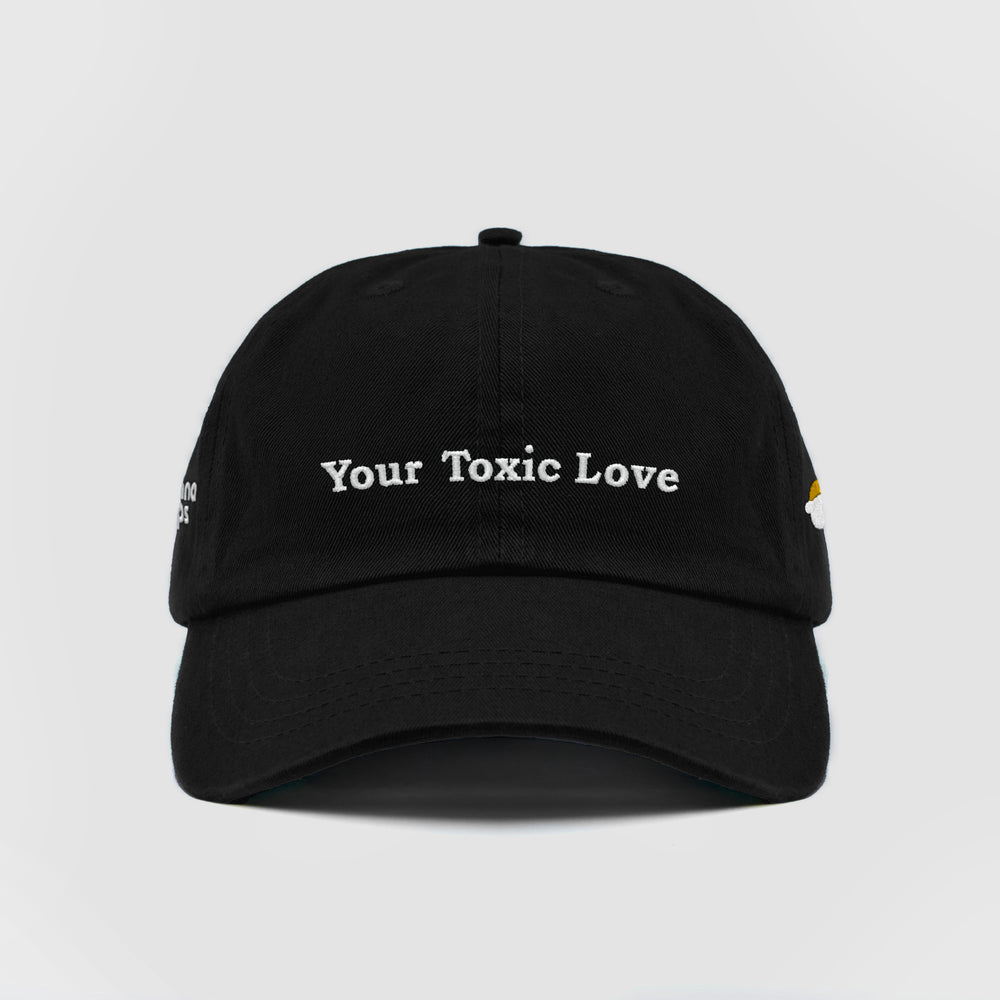 Cappellino in cotone ''Your toxic love''
