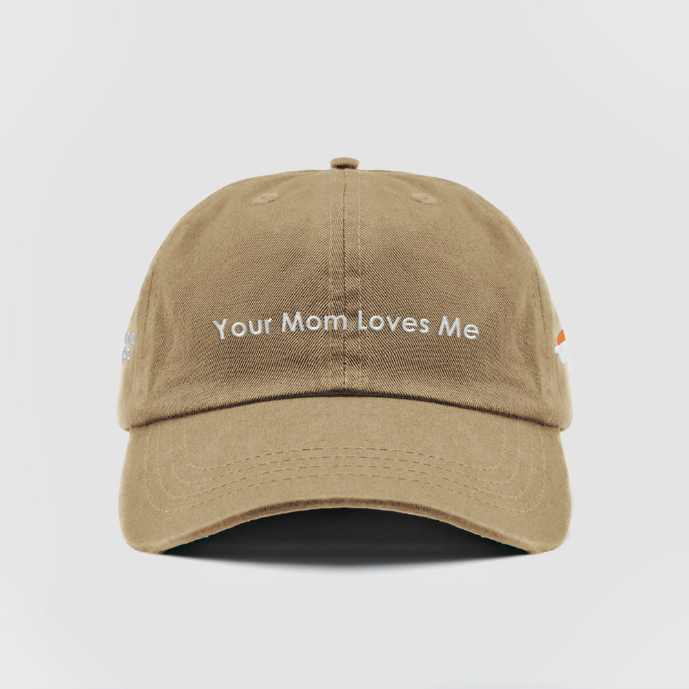 Cappellino in cotone "Your Mom Loves Me"