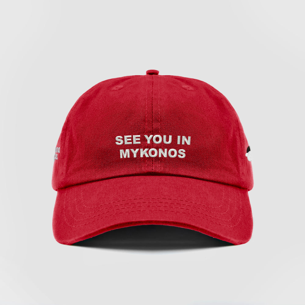 Cappellino ''SEE YOU IN MYKONOS''
