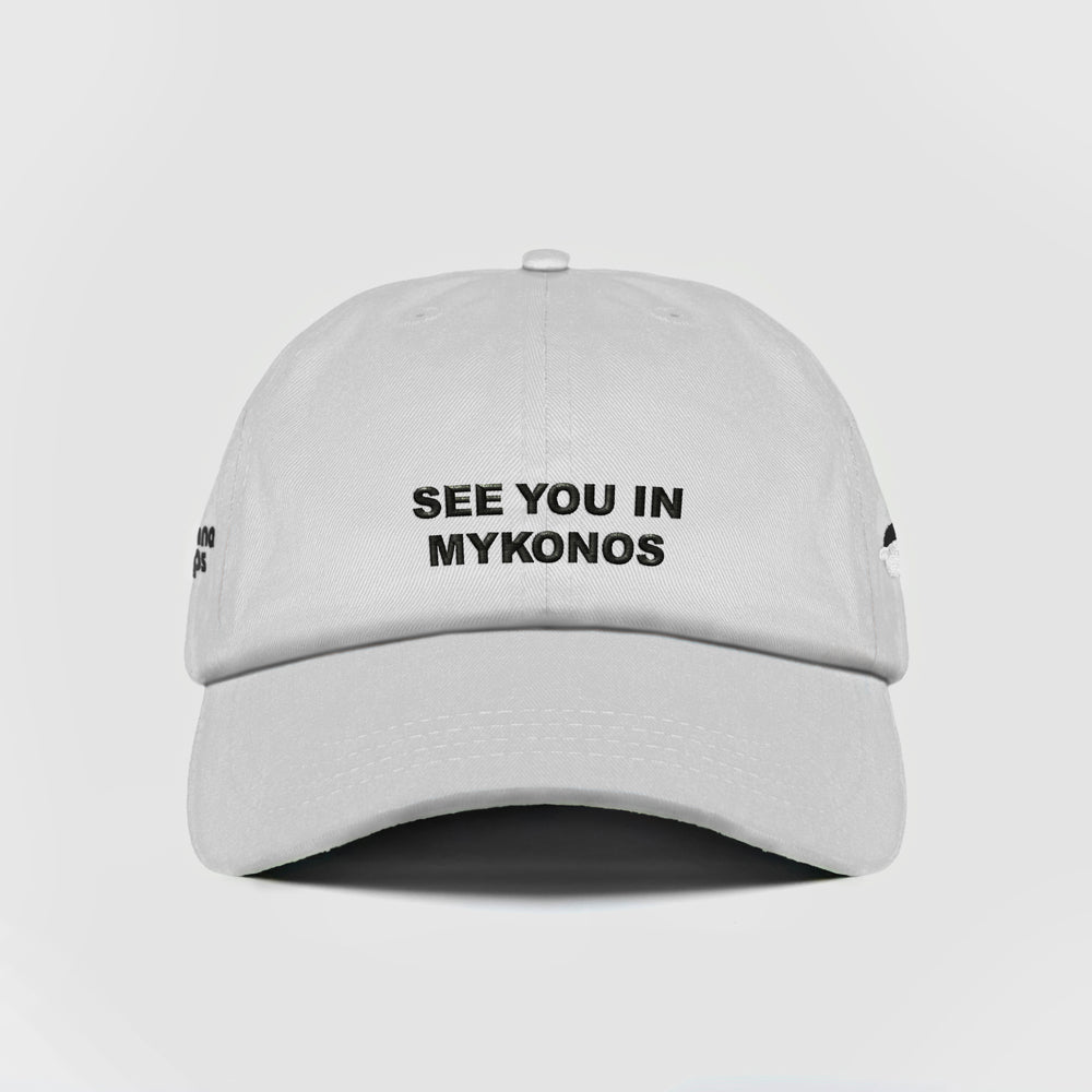 Cappellino ''SEE YOU IN MYKONOS''