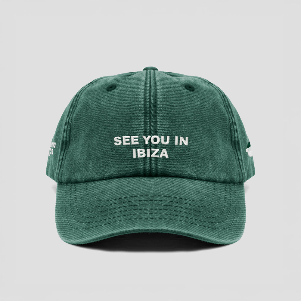Cappellino vintage ''SEE YOU IN IBIZA''