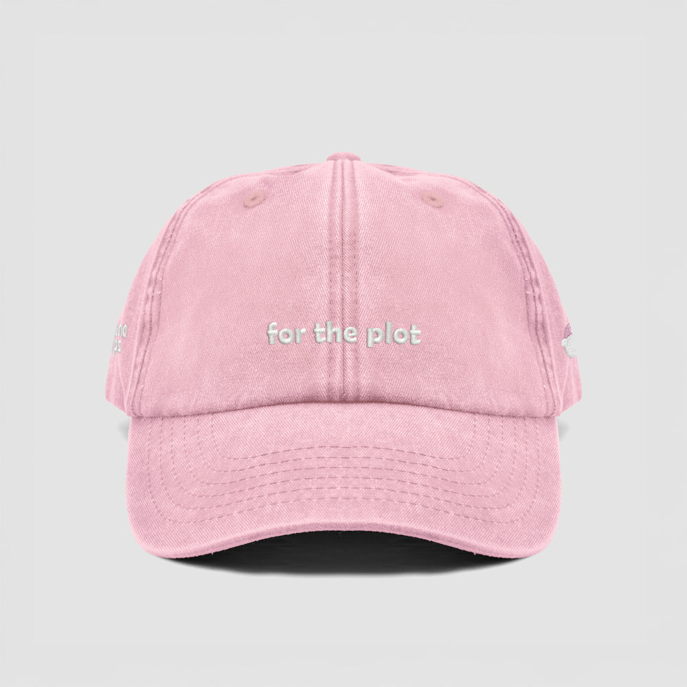 Cappellino vintage ''For the plot''