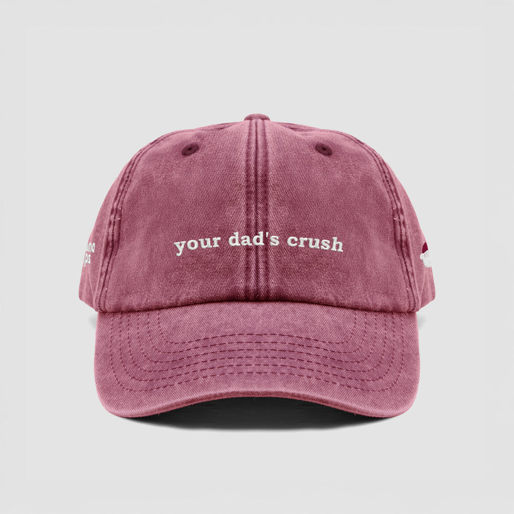 Cappellino vintage "Your dad's crush"