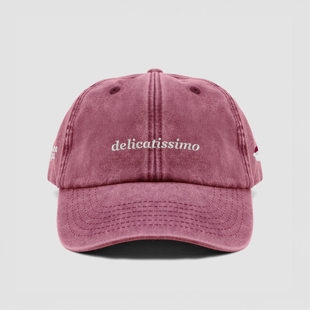 Cappellino vintage "delicatissimo"