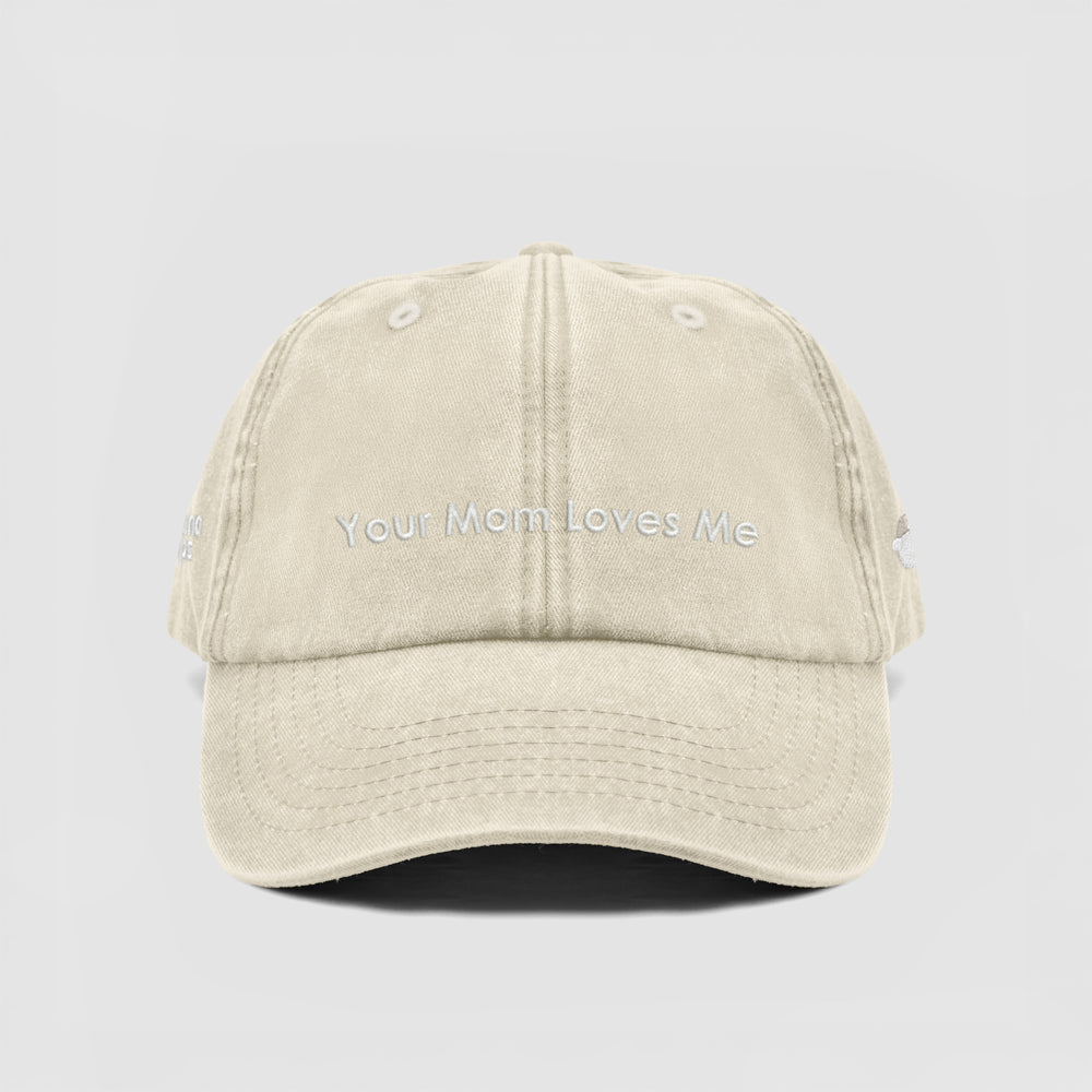 Cappellino vintage "Your Mom Loves Me"