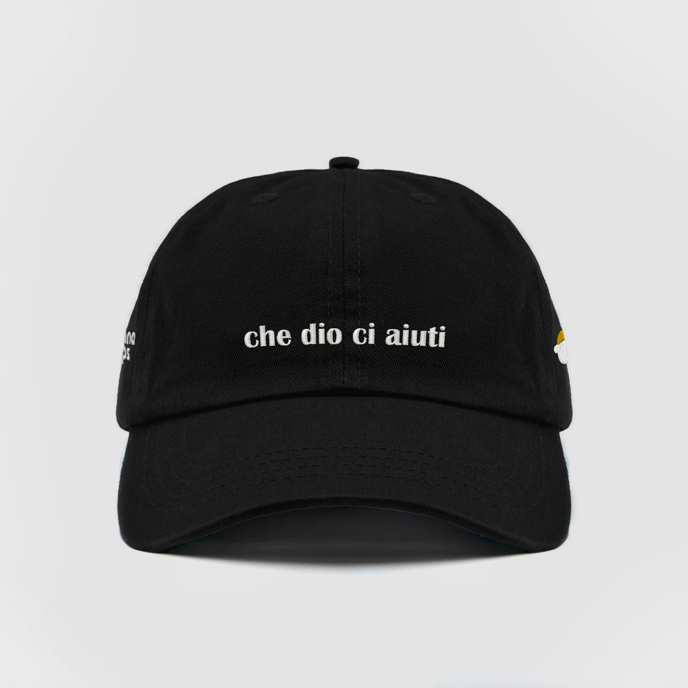 Cappellino "che dio ci aiuti"