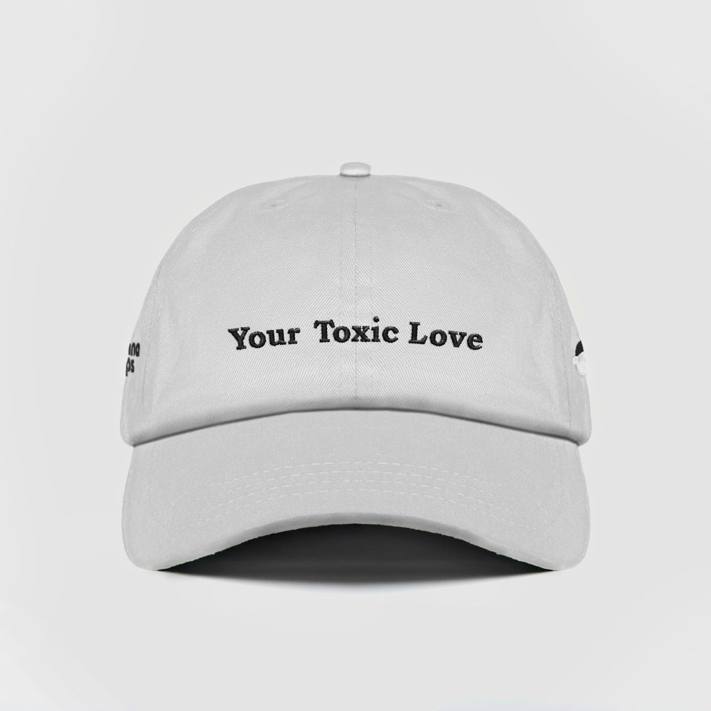 Cappellino in cotone ''Your toxic love''