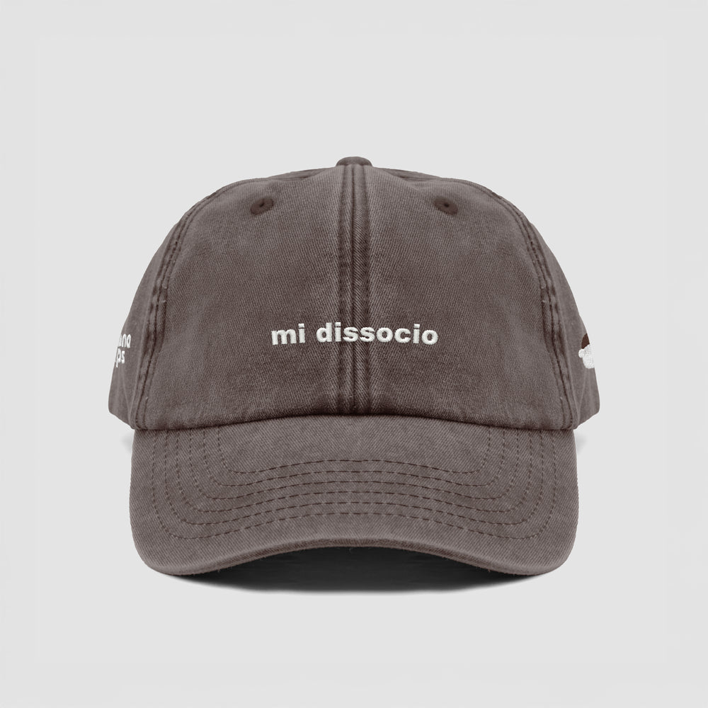 Cappellino vintage ''mi dissocio''