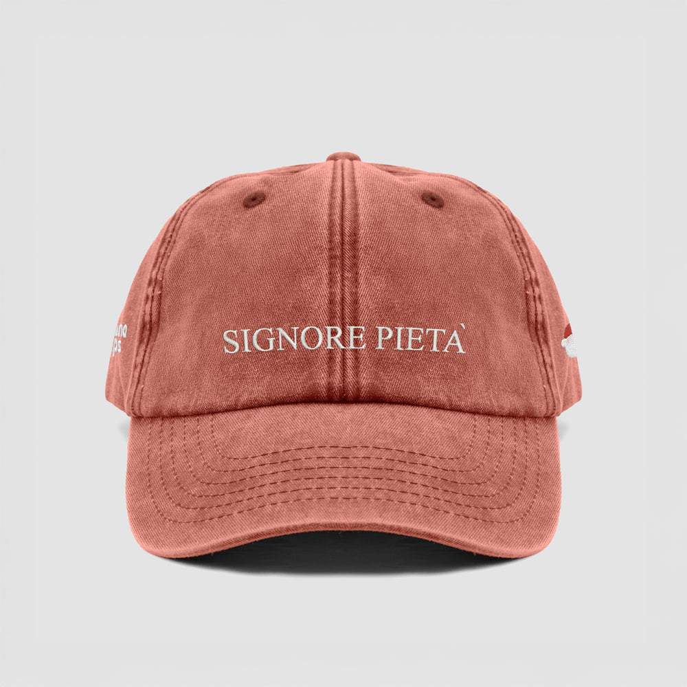 Cappellino vintage ''SIGNORE PIETÀ''