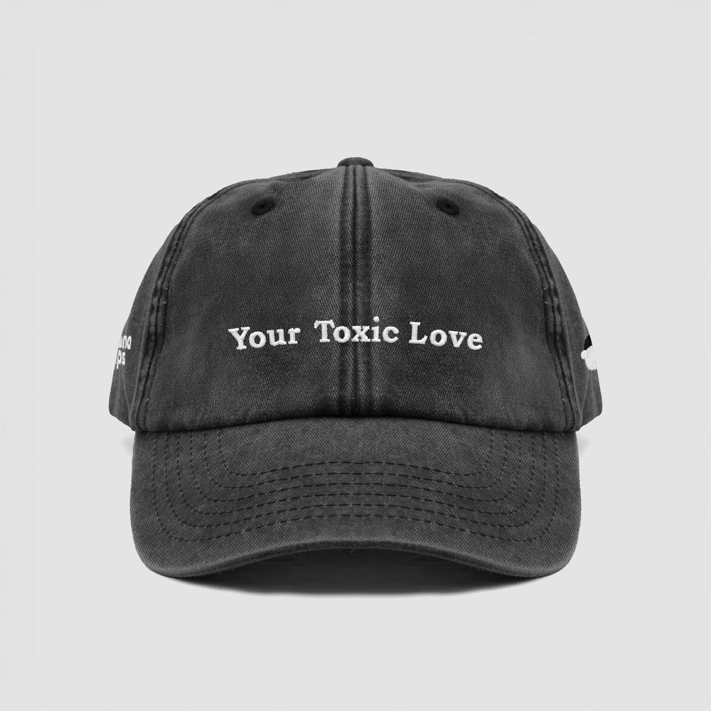 Cappellino vintage ''Your toxic love''