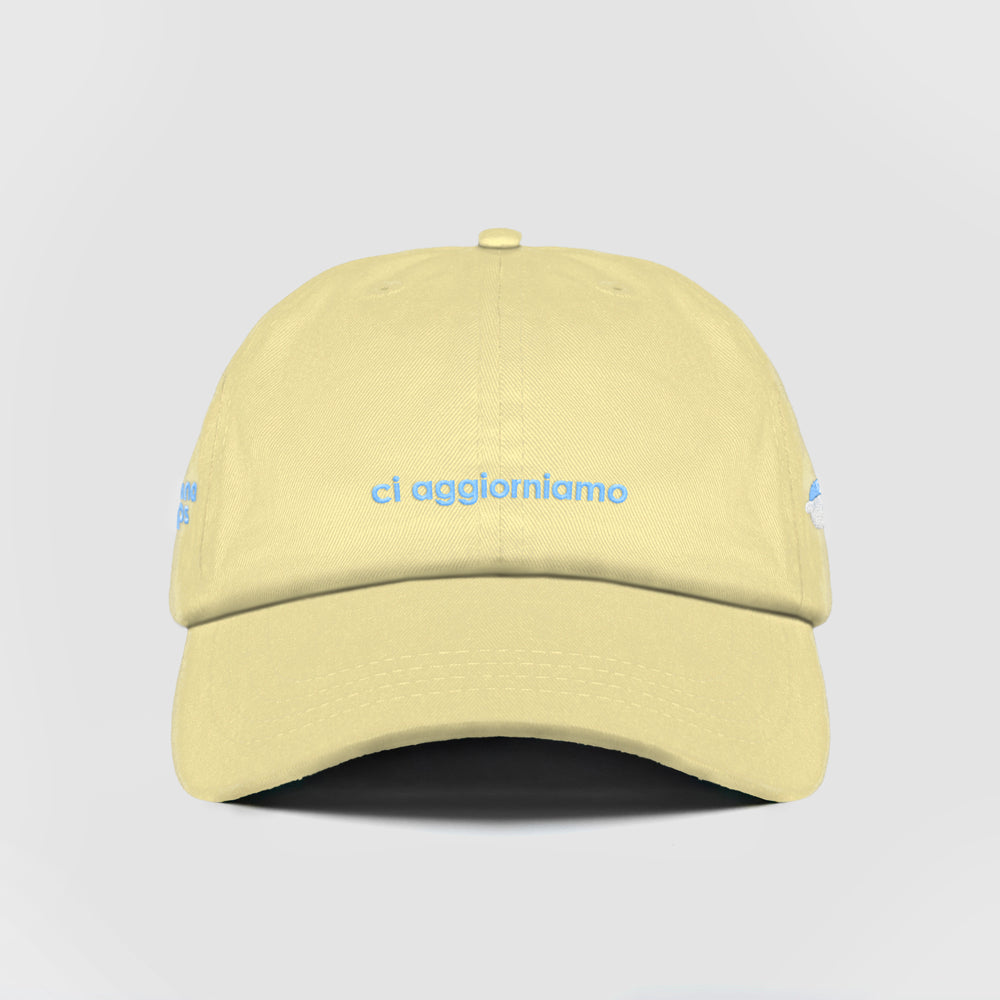 Cappellino ''ci aggiorniamo''