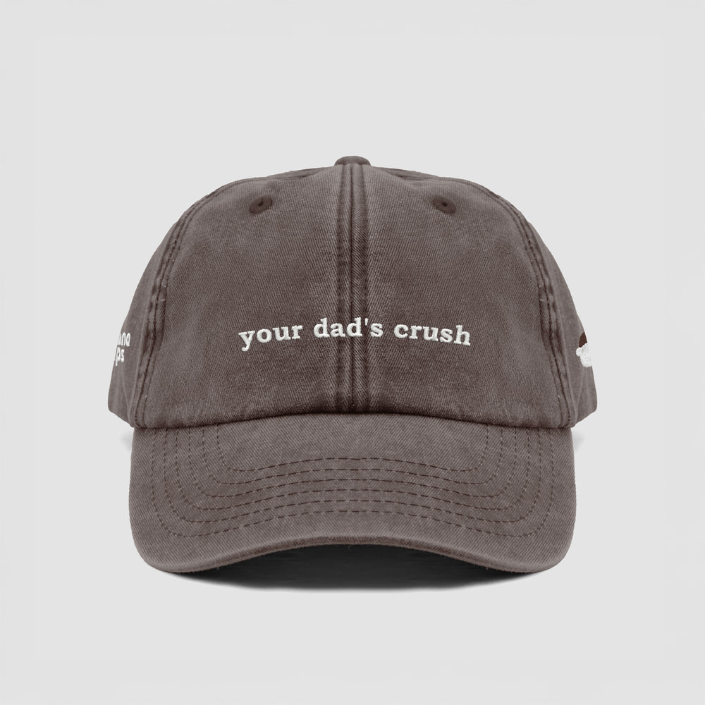 Cappellino vintage "Your dad's crush"