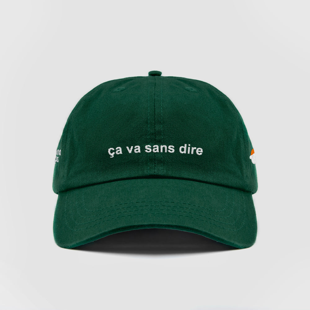 Cappellino in cotone "ça va sans dire"