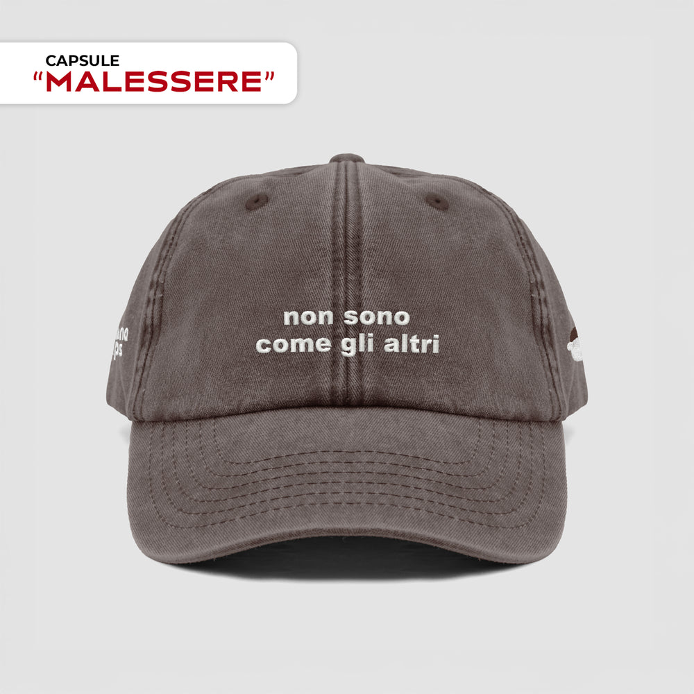 Cappellino vintage "non sono come gli altri"