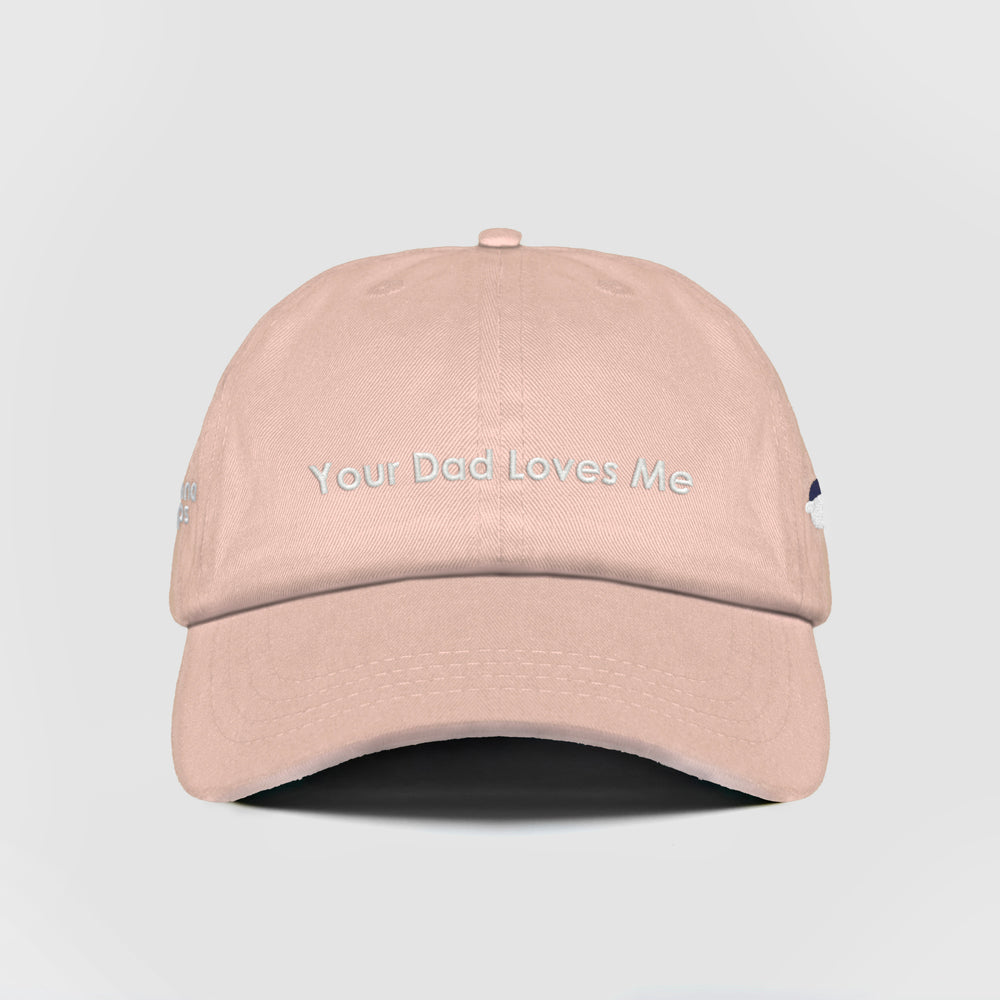 Cappellino in cotone "Your Dad Loves Me"