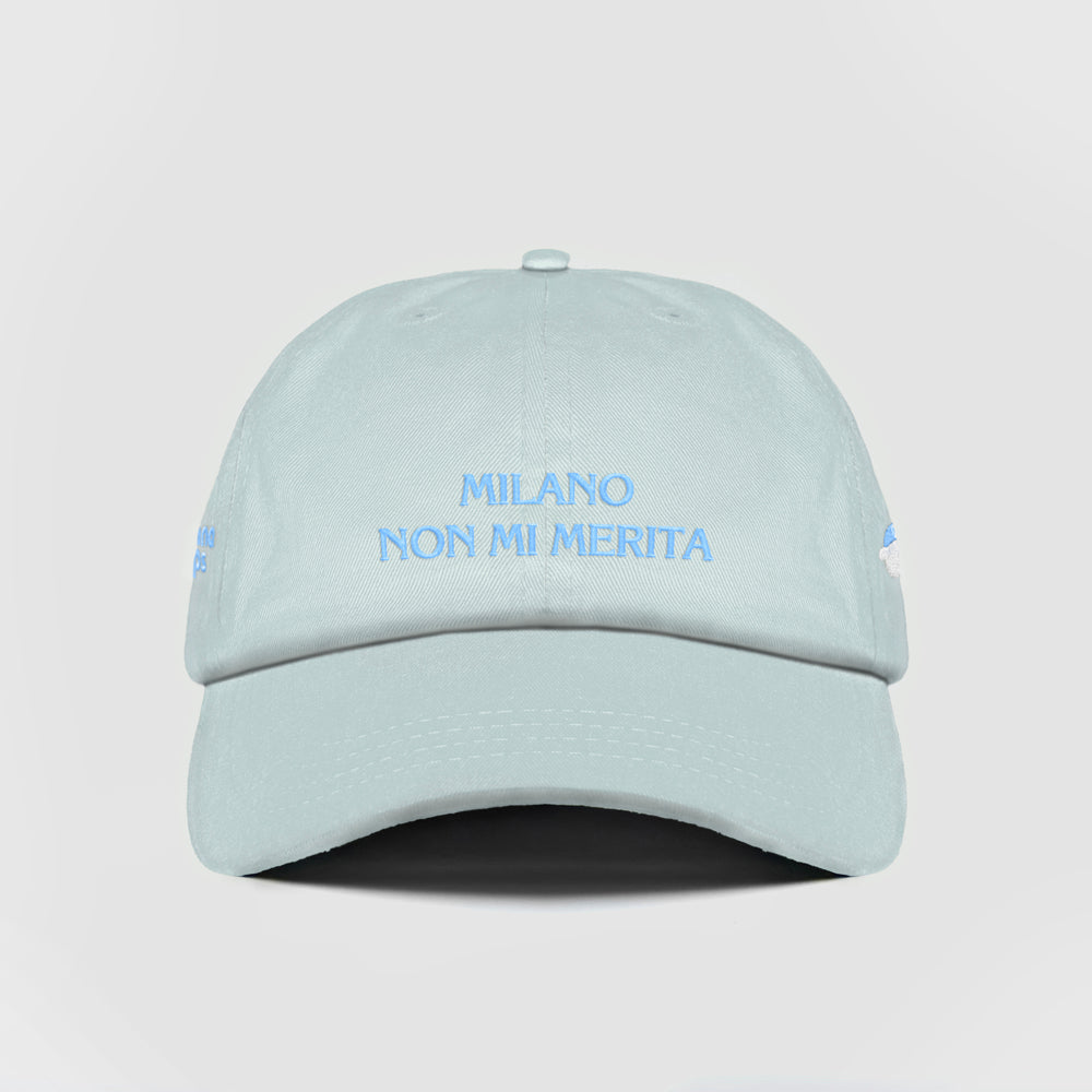 Cappellino "MILANO NON MI MERITA"