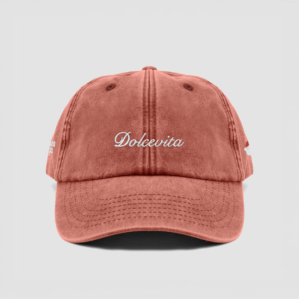 Cappellino vintage "Dolcevita" 2.0