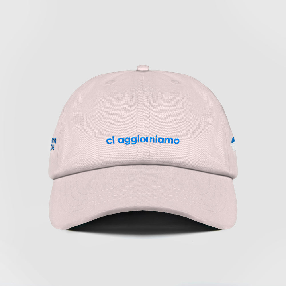 Cappellino ''ci aggiorniamo''