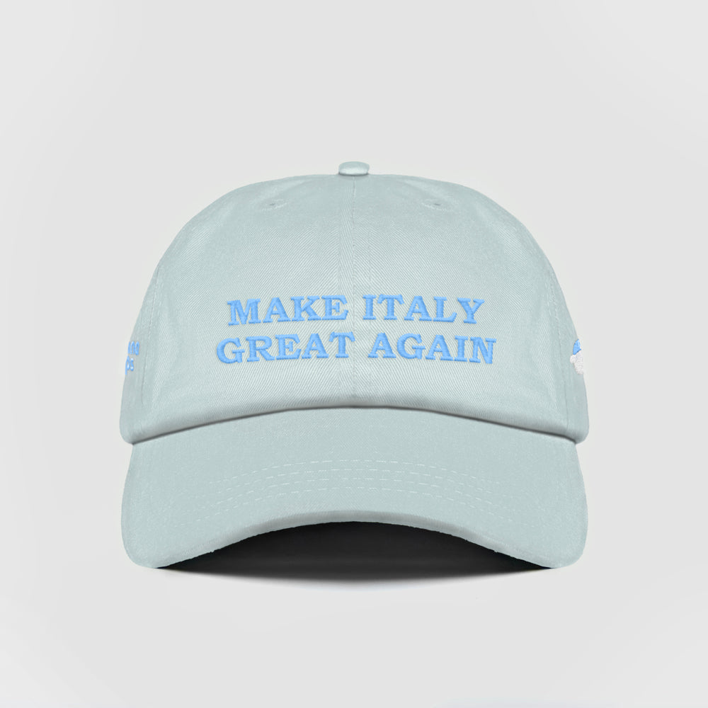 Cappellino in cotone "Make Italy great again"