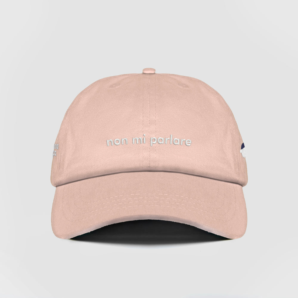 Cappellino in cotone ''non mi parlare''