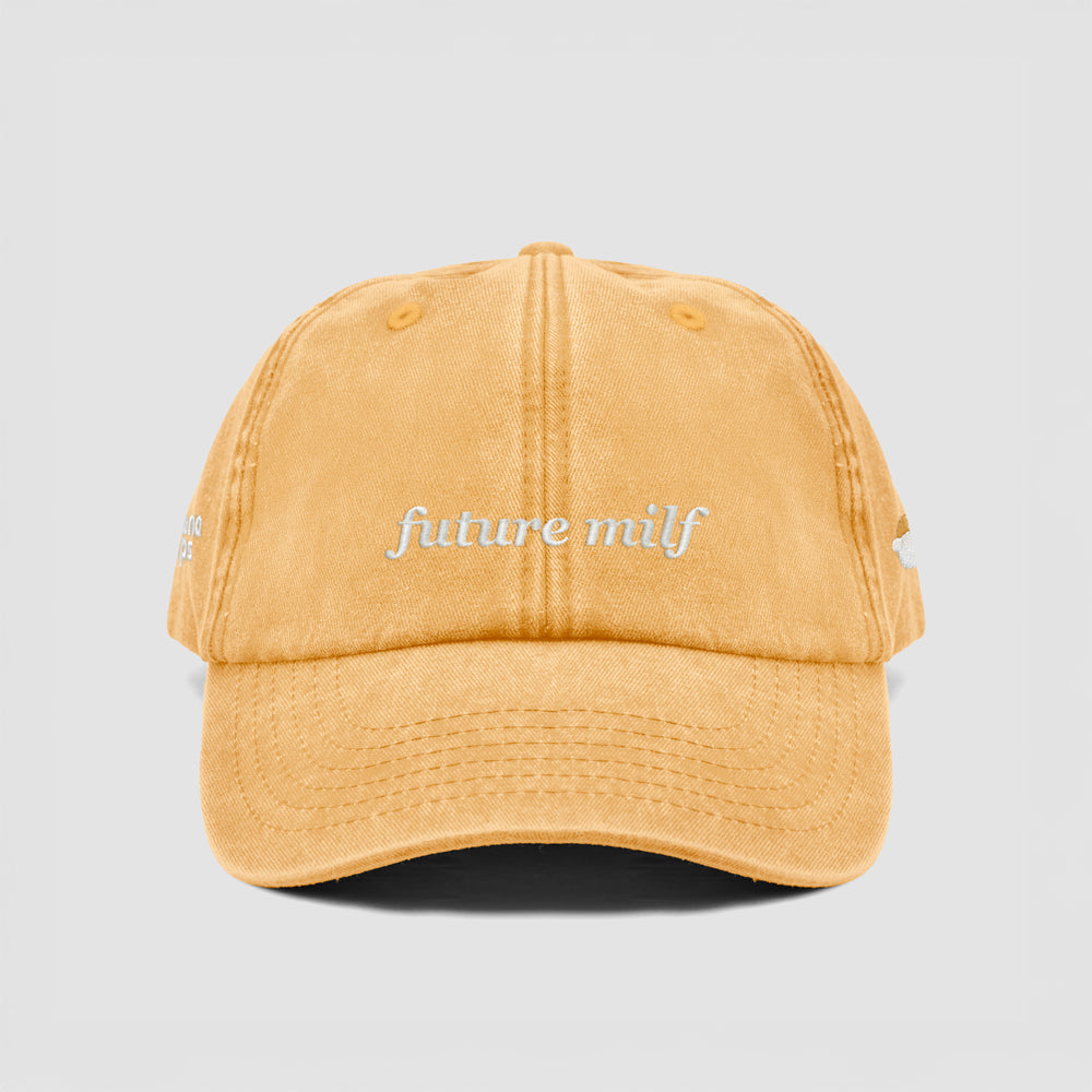 Cappellino vintage "future milf"