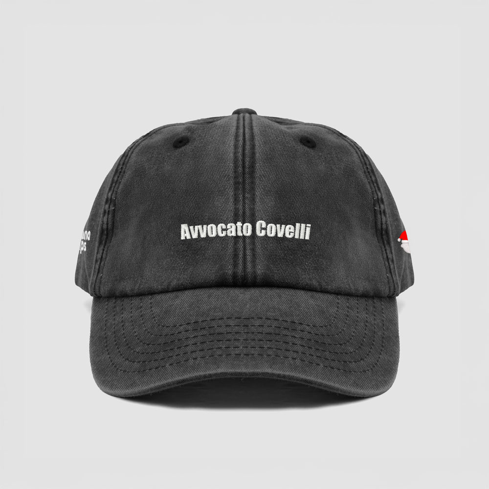 Cappellino vintage "Avvocato Covelli"