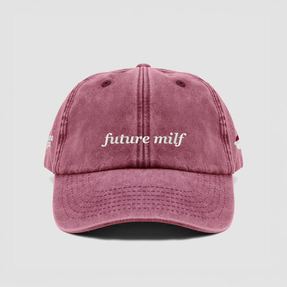 Cappellino vintage "future milf"