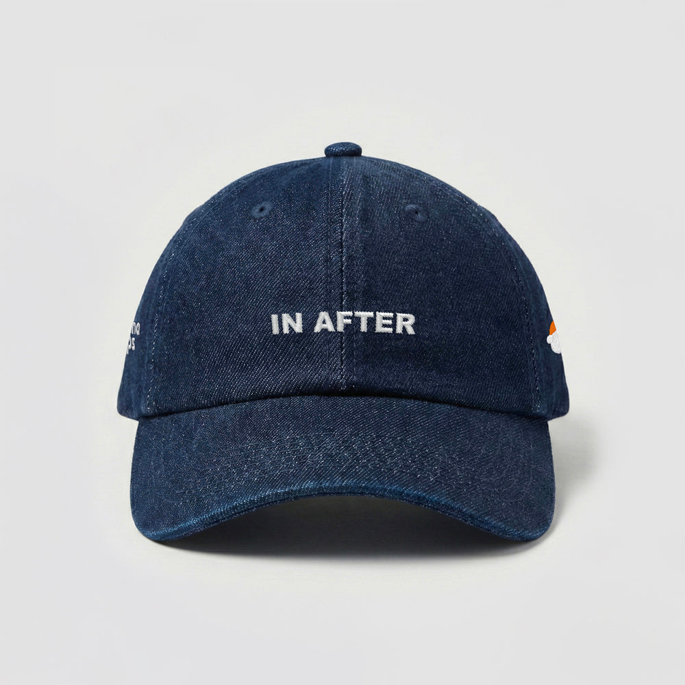 Cappellino in denim "In after"