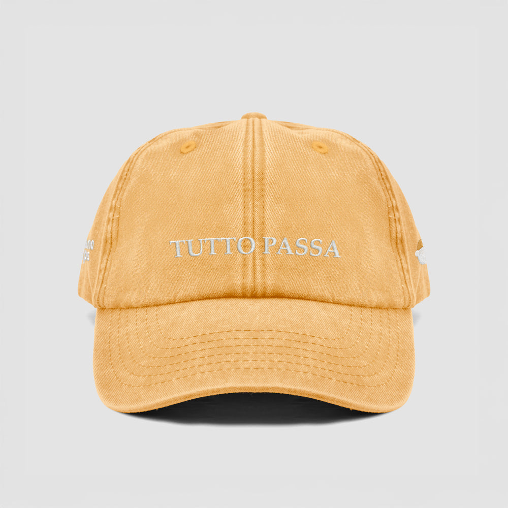 Cappellino vintage "TUTTO PASSA"