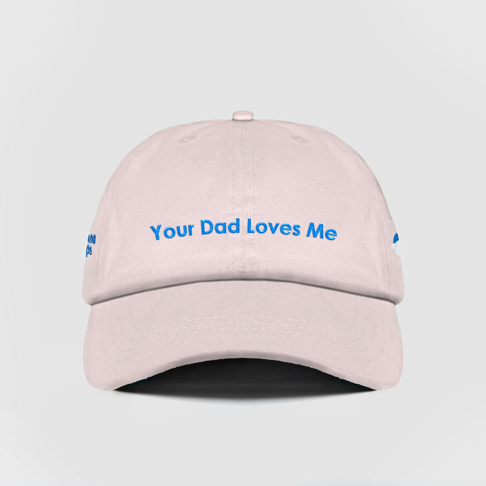 Cappellino in cotone "Your Dad Loves Me"