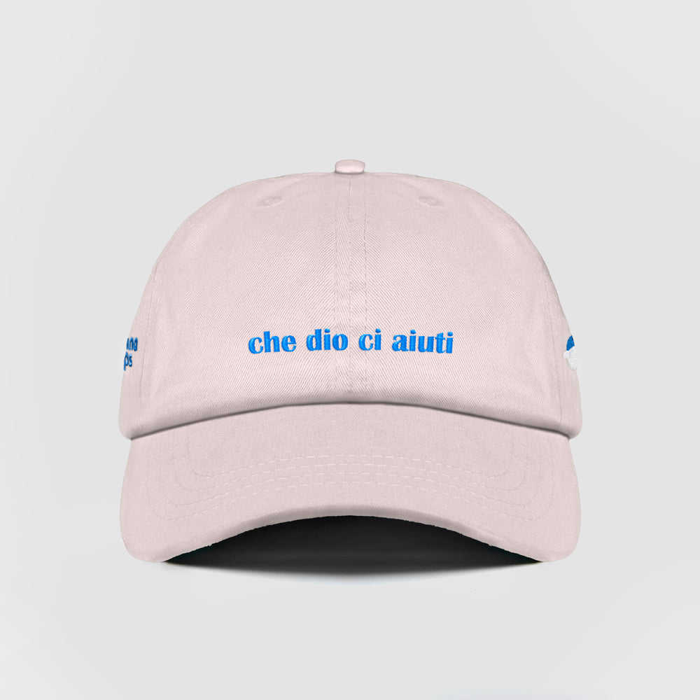 Cappellino "che dio ci aiuti"