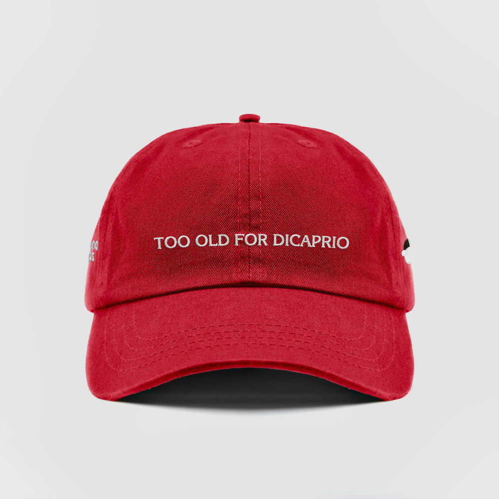 Cappellino "TOO OLD FOR DICAPRIO"