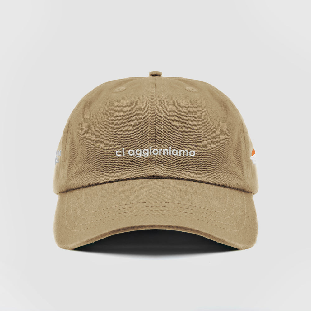 Cappellino ''ci aggiorniamo''