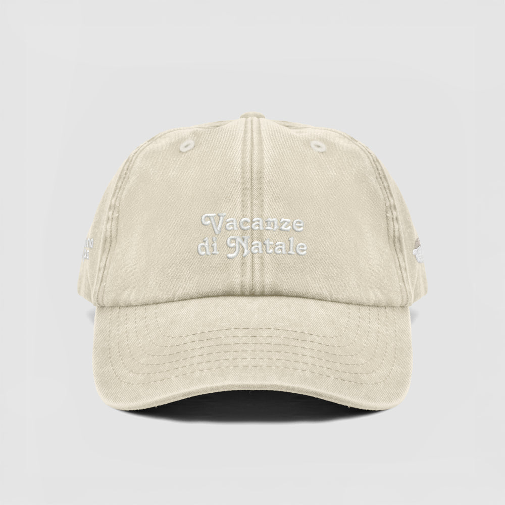 Cappellino vintage ''Vacanze di Natale''