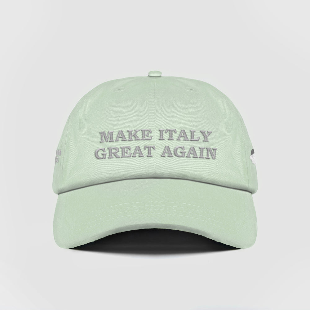 Cappellino in cotone "Make Italy great again"